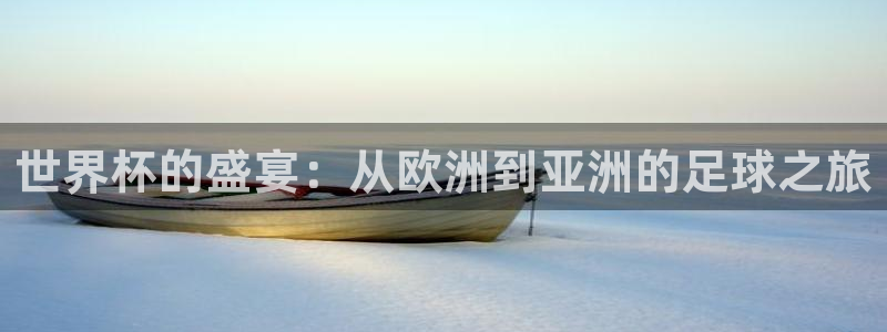 2026世界杯直播免费观看：世界杯的盛宴：从欧洲到亚洲的足球之旅
